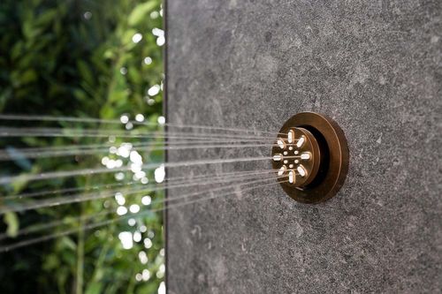 מתז צד למקלחת 2 מצבים RAINSHOWER AQUA זהב מוברש