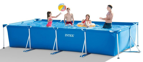בריכת עמודים מלבנית מסדרת Rectangular Frame בגודל 4.5X2.2 מטר 28273