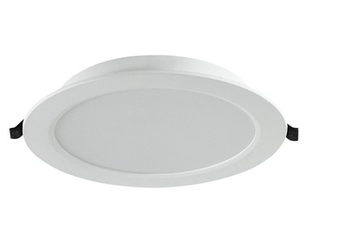 גוף תאורה שקוע 24W עגול 224 ממ לבן IP44 CCT