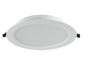 גוף תאורה שקוע 24W עגול 224 ממ לבן IP44 CCT