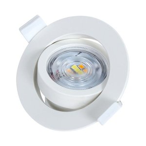 גוף תאורה שקוע 7W עגול 75 ממ לבן CCCT NISKO LICHI