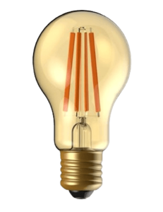 נורת לד פחם E27 A60 8.5W "מידאה"