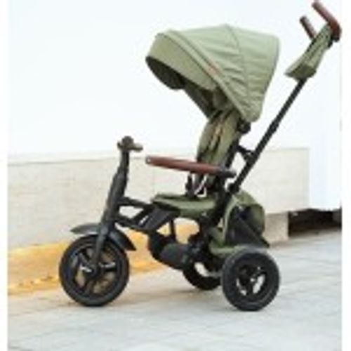 תלת אופן מתקפל דגם Rito Deluxe - ירוק זית Qplay
