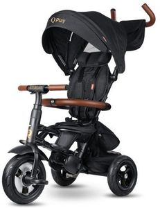 תלת אופן מתקפל דגם Rito Deluxe - שחור Qplay
