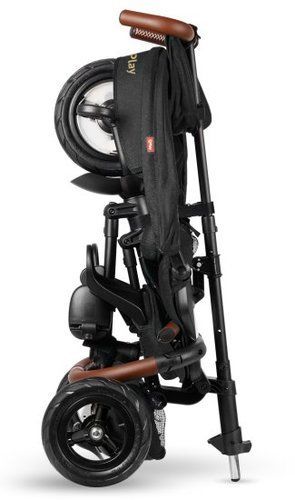 תלת אופן מתקפל דגם Rito Deluxe - שחור Qplay