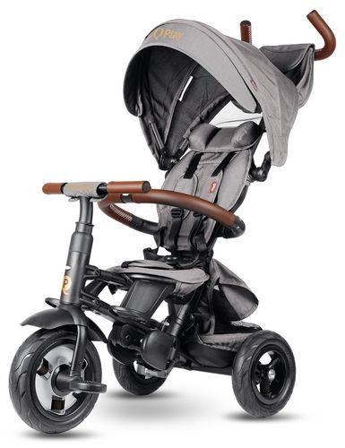 תלת אופן מתקפל דגם Rito Deluxe - אפור Qplay