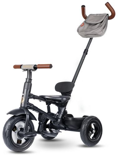 תלת אופן מתקפל דגם Rito Deluxe - אפור Qplay