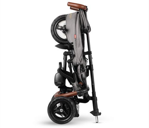תלת אופן מתקפל דגם Rito Deluxe - אפור Qplay