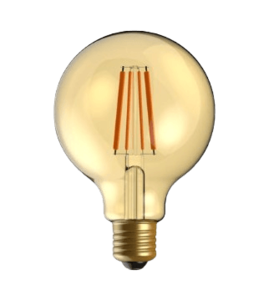 נורת לד פחם E27 G95 8.5W "מידאה"