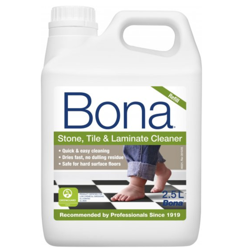 מילוי מנקה 2.5 ליטר לרצפות אריחים ולמינציה Bona