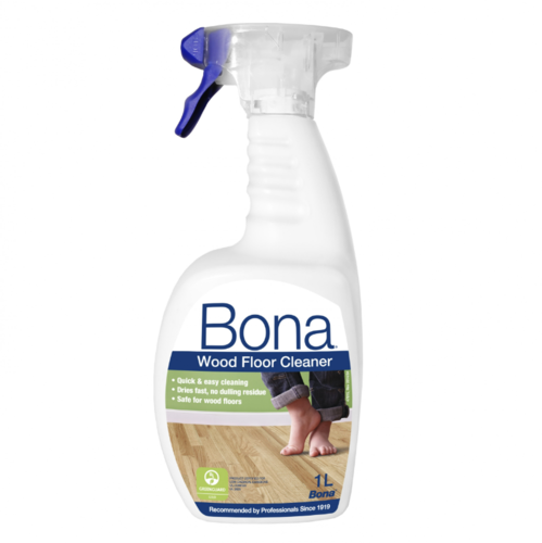 בונה תרסיס מנקה רצפות עץ בגימור לכה 1 ליטר BONA