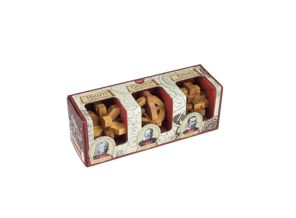 המוחות הגדולים – סט 3 פאזלים