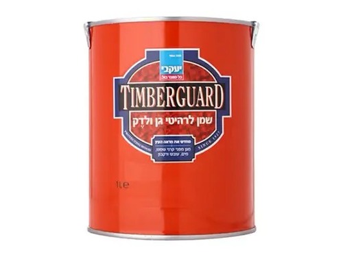 שמן דק גוון מהגוני TIMERGUARD - פח 5 ליטר