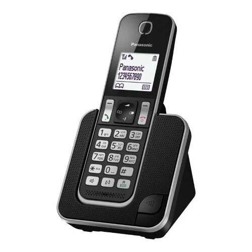 טלפון אלחוטי Panasonic KX-TGD310 שחור