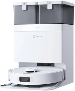 שואב אבק ושוטף רובוטי עם תחנת עגינה Ecovacs Deebot T30C - צבע לבן 