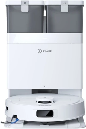 שואב אבק ושוטף רובוטי עם תחנת עגינה Ecovacs Deebot T30C - צבע לבן 