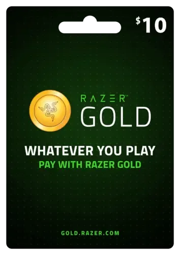 רייזר - Razer קוד דיגיטלי 10$ Razer Gold PIN סטלר