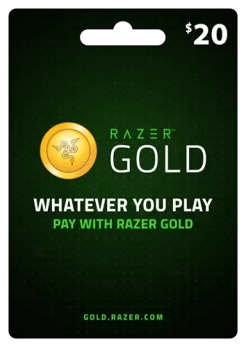 רייזר - Razer קוד דיגיטלי 20$ Razer Gold PIN סטלר