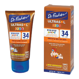 אולטרסול קידס | SPF34 | קרם הגנה לילדים | 75 מ"ל | 