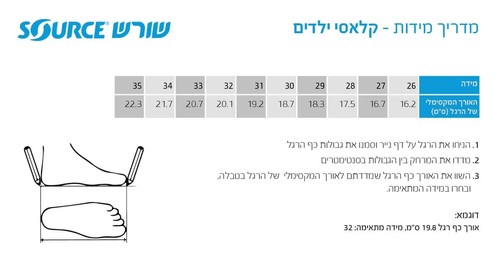 סנדלי שורש לילדים ולילדות | Futurez