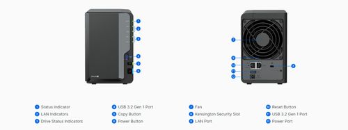 שרת SYNOLOGY DS224+ NAS