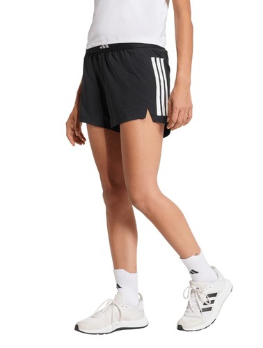 מכנסי קצר אדידס adidas Hyperglam 3-Stripes Woven Shorts | נשים