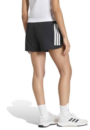 מכנסי קצר אדידס adidas Hyperglam 3-Stripes Woven Shorts | נשים