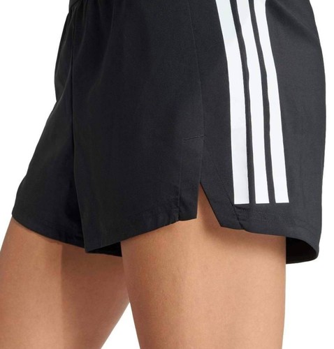 מכנסי קצר אדידס adidas Hyperglam 3-Stripes Woven Shorts | נשים