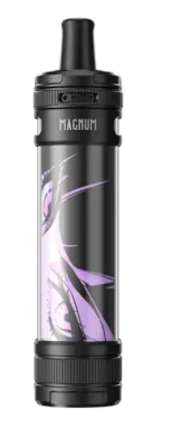 Aspire Magnum E-Shisha Kit BLACK & DREAMY LUCY | אספייר מגנום אי שישה שחור עם ציור עיניים סגולות