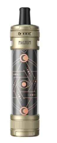 Aspire Magnum E-Shisha Kit GOLD & MYSTIC GALAXY | אספייר מגנום אי שישה זהב עם מגן דוד שחור