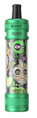 Aspire Magnum E-Shisha Kit GREEN & EVIL EYES | אספייר מגנום אי שישה ירוק עם ציור עיניים