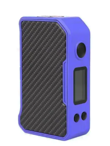 DOVPO MVP BOX MOD CARBON FIBER & PURPLE | דוופו אמ וי פי מוד שחור סגול
