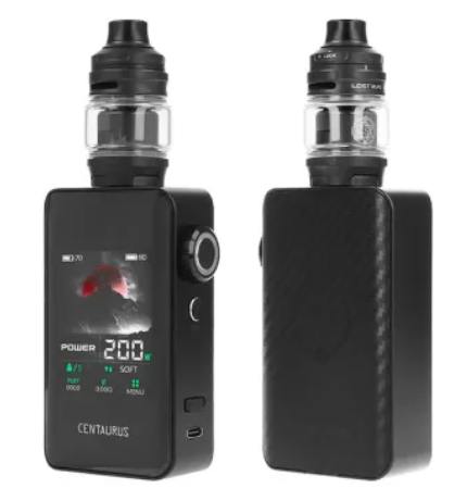 Lost Vape Centaurus BT200 Kit BLACK CARBON | לוסט וייפ סינטאורוס BT200 שחור קרבון