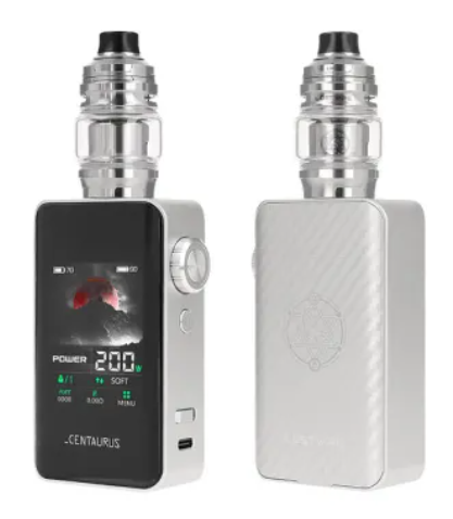 Lost Vape Centaurus BT200 Kit PLATINUM CREST  | לוסט וייפ סינטאורוס BT200 כסוף