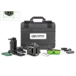 פלס לייזר 963G 3D קווים ירוקים ארגז + חצובה עומדת Kapro maestro 3D קפרו