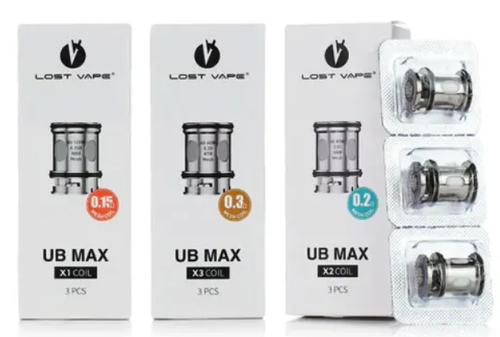 Lost Vape UB Max Coils 3pcs 0.2