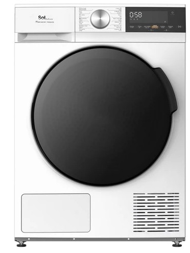 מייבש כביסה 8 ק”ג HEAT PUMP CD-5355K8 סול SOL
