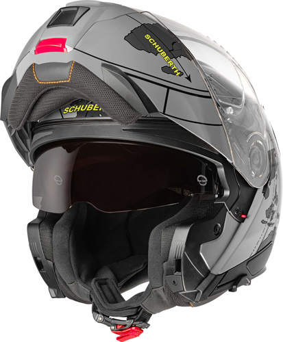 קסדת כביש שוברט SCHUBERTH GLOBE GREY C5