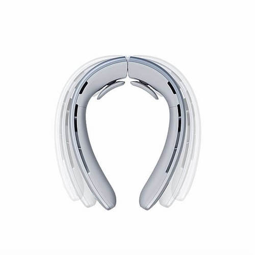 מאוורר צוואר טורבו Neck Fan Pro 1 – צבע אפור מטאלי | 100 רמות מהירות וצג דיגיטלי