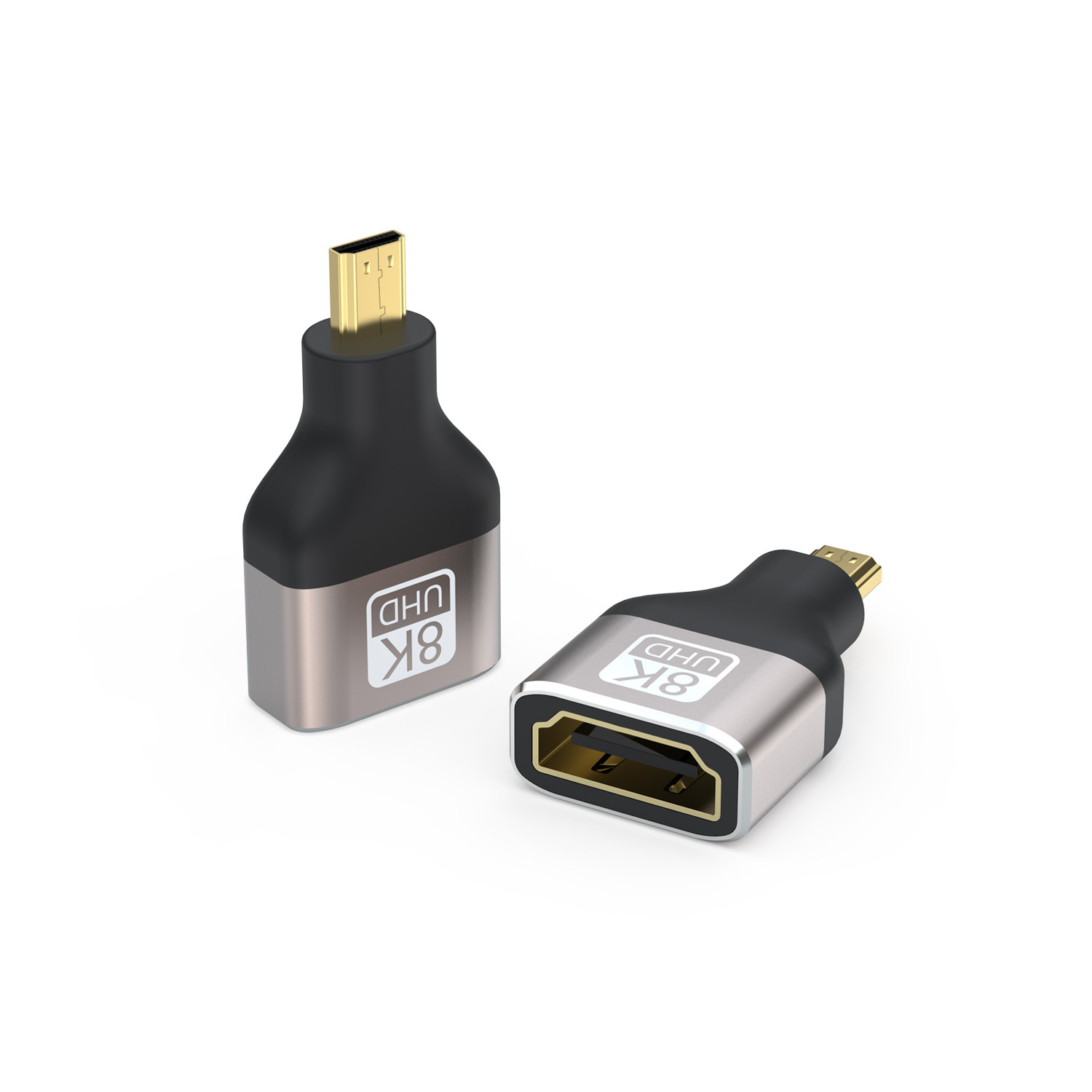 מחבר נקבה HDMI לזכר מיקרו 8K