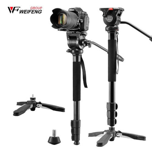 מונופוד וידאו מקצועי Weifeng WT 3978M עם ראש וידאו