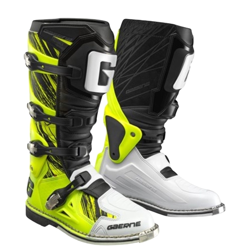 מגפי שטח GAERNE FASTBACK ENDURANCE שחור/צהוב/לבן מידות 42-48