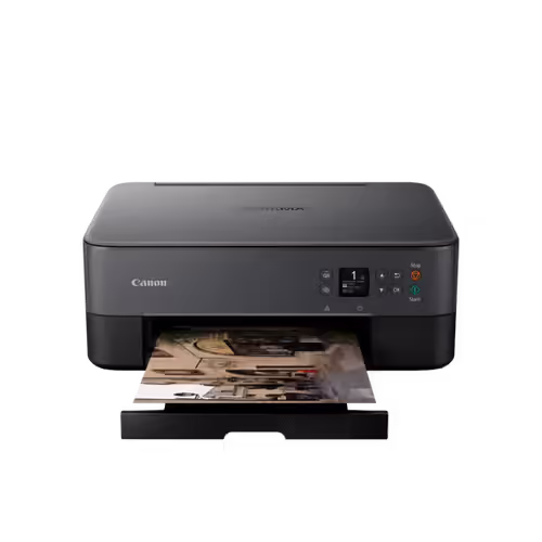 מדפסת הזרקת דיו אלחוטית משולבת 3 ב-1 Canon PIXMA TS5350i צבע שחור (מק