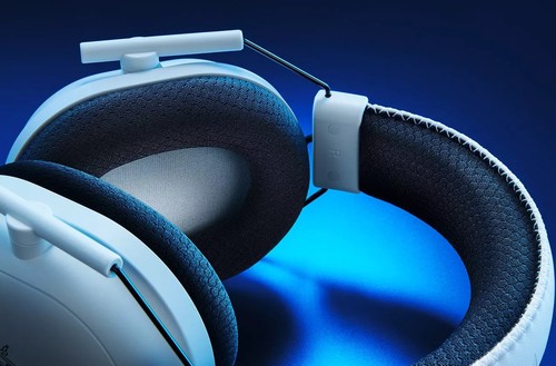 אוזניות גיימינג אלחוטיות צבע לבן Razer BlackShark V2 Pro PS