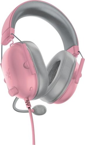 אוזניות גיימינג חוטיות Razer BlackShark V2 X Quartz PS