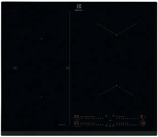 כיריים אינדוקציה MULTIZONE דגם EIS62450 אלקטרולוקס Electrolux שחור