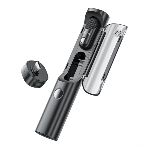 מיקרופון אלחוטי ומקלט דש או ידני לראיונות BOYA MAGIC 07