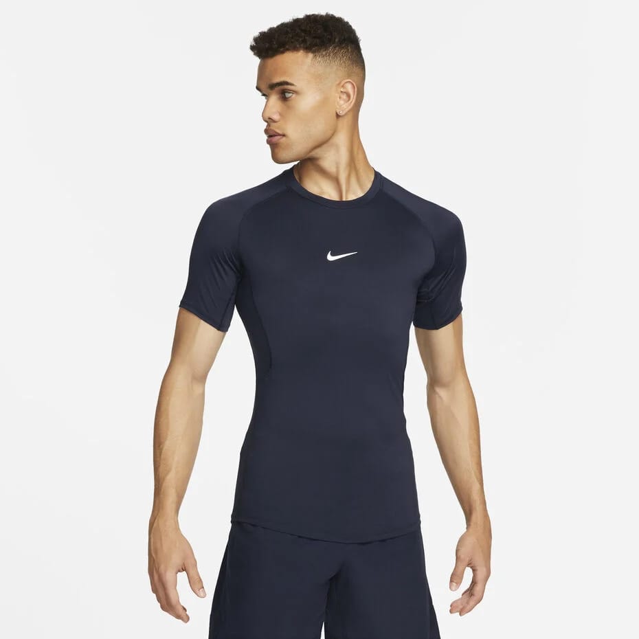 חולצה קצרה Nike Pro Dri-FIT כחול נייבי