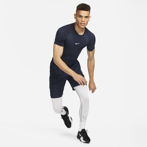חולצה קצרה Nike Pro Dri-FIT כחול נייבי