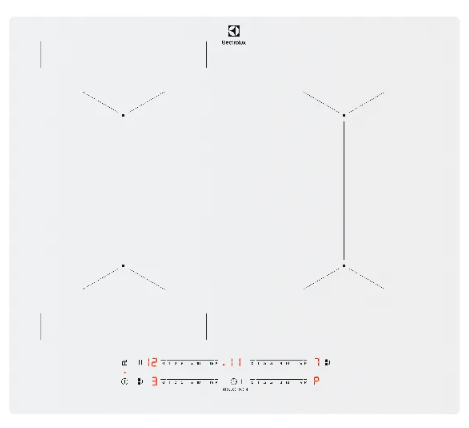כיריים אינדוקציה MULTIZONE דגם EIV64440CW אלקטרולוקס Electrolux לבן